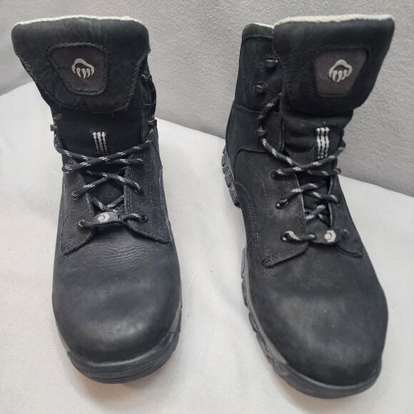 Wolverine Men's Black Size 12EW‎ GORE-TEX Waterproof Thinsulate Work Boots - Picture 2 of 10